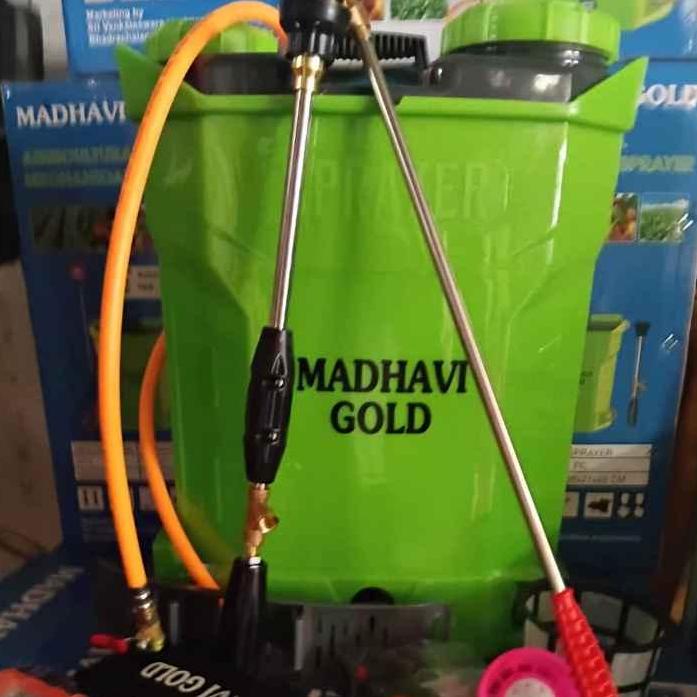 Madhavi Gold 20L Battery Sprayer | 12V Agricultural Knapsack Sprayer